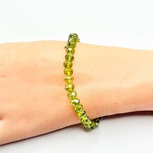 Green Beaded Bracelet